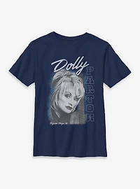 Dolly Parton Guitar Portrait Youth T-Shirt
