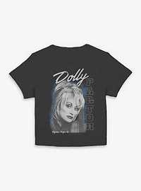 Dolly Parton Guitar Portrait Womens Baby T-Shirt