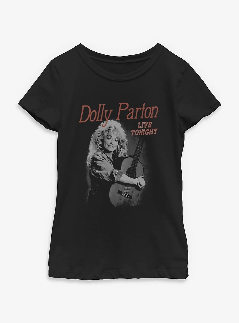 Dolly Parton Live Tonight Youth Girls T-Shirt