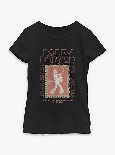 Dolly Parton Live Concert Youth Girls T-Shirt