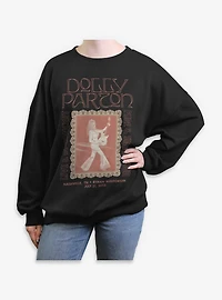 Dolly Parton Live Concert Womens Oversized Sweatshirt