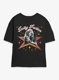 Dolly Parton Star Womens Skimmer T-Shirt