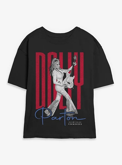 Dolly Parton Live Womens Skimmer T-Shirt