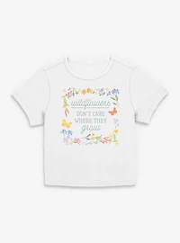 Dolly Parton Wildflowers Womens Baby T-Shirt