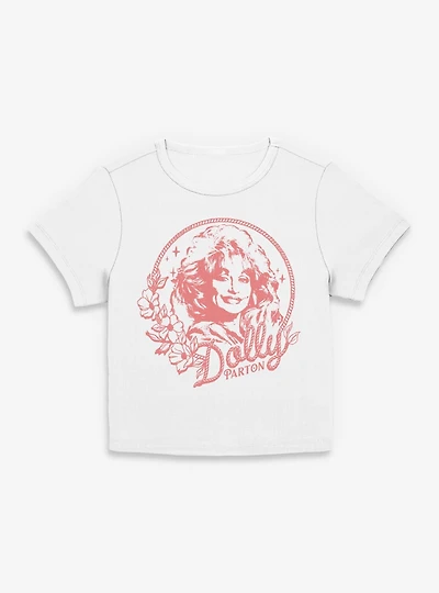 Dolly Parton Lasso Flowers Womens Baby T-Shirt