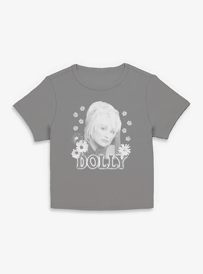 Dolly Parton Flowers Womens Baby T-Shirt