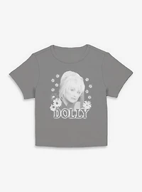 Dolly Parton Flowers Womens Baby T-Shirt