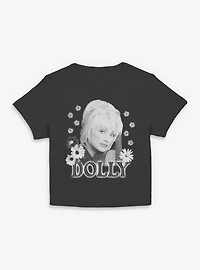 Dolly Parton Flowers Womens Baby T-Shirt