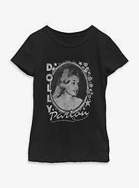 Dolly Parton Stars And Flowers Youth Girls T-Shirt