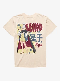 Dandadan Seiko Ayase Kanji Block Mineral Wash T-Shirt BoxLunch Exclusive