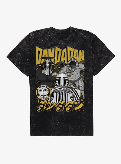 Dandadan Occult Aliens Mineral Wash T-Shirt BoxLunch Exclusive