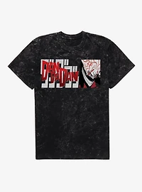 Dandadan Title Okarun Mineral Wash T-Shirt BoxLunch Exclusive