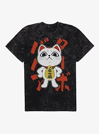 Dandadan Turbo Granny Loud Text Mineral Wash T-Shirt BoxLunch Exclusive