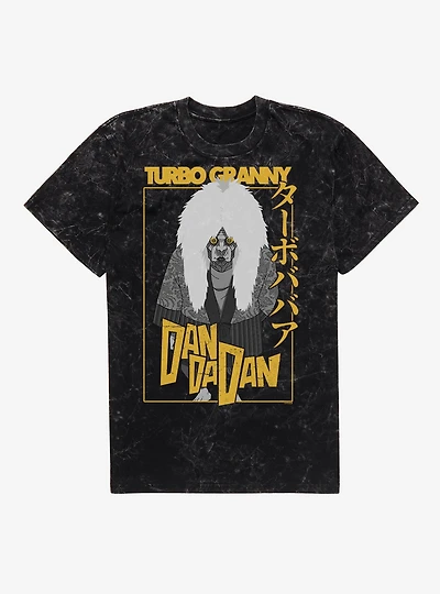 Dandadan Turbo Granny Mineral Wash T-Shirt BoxLunch Exclusive
