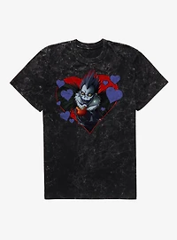 Death Note Apple Of My Eye Ryuk Mineral Wash T-Shirt BoxLunch Exclusive