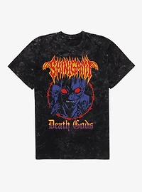 Death Note Shinigami Metal Mineral Wash T-Shirt BoxLunch Exclusive