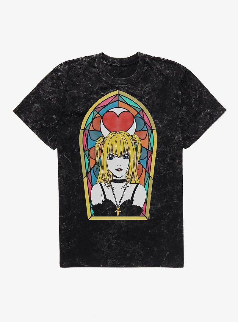 Death Note Misa Stained Glass Mineral Wash T-Shirt BoxLunch Exclusive