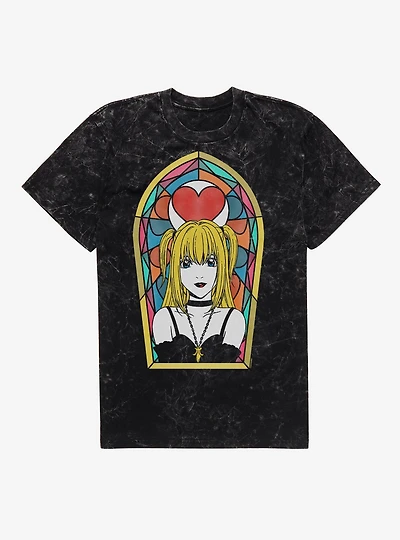Death Note Misa Stained Glass Mineral Wash T-Shirt BoxLunch Exclusive