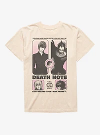 Death Note Grindhouse Poster Mineral Wash T-Shirt BoxLunch Exclusive