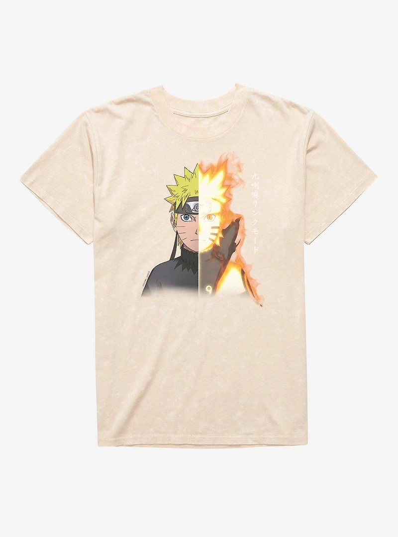 Naruto Shippuden Biju Mineral Wash T-Shirt BoxLunch Exclusive