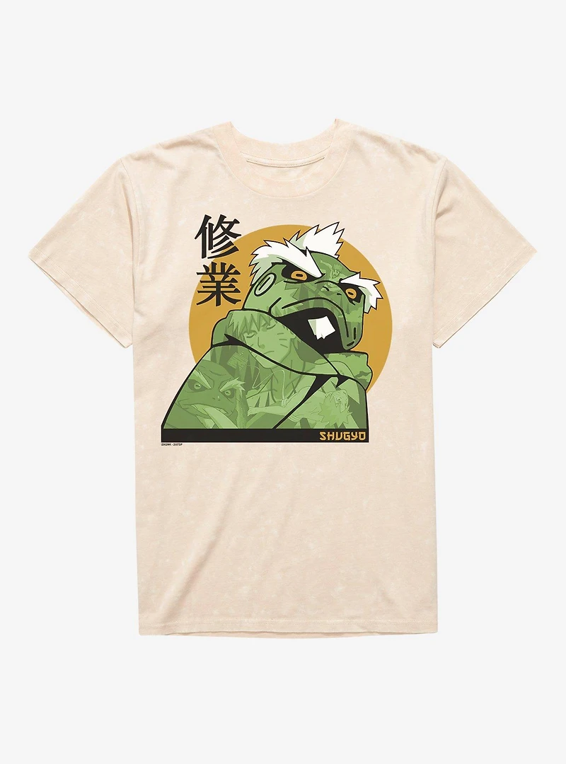 Naruto Shippuden Shugyo Mineral Wash T-Shirt BoxLunch Exclusive
