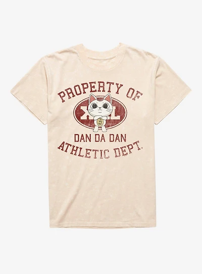 Dandadan Kami High Athletic Dept Mineral Wash T-Shirt BoxLunch Exclusive