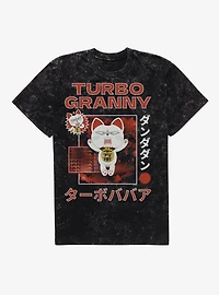 Dandadan Turbo Granny Arise Mineral Wash T-Shirt BoxLunch Exclusive
