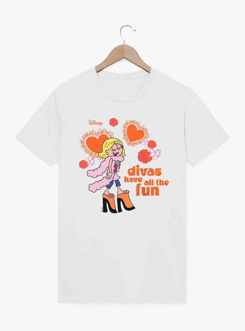 Disney Lizzie McGuire Divas Have All The Fun T-Shirt