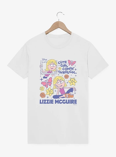Disney Lizzie McGuire Cute Girl Coming Through Frame T-Shirt