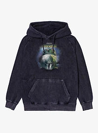 Star Wars The Mandalorian Flight Crew Mineral Wash Hoodie