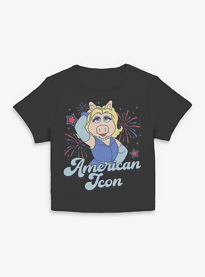 Disney The Muppets Miss Piggy American Icon Fireworks Women Baby T-Shirt