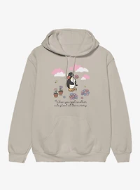 Pingu When You Spot Cute Plant Hoodie