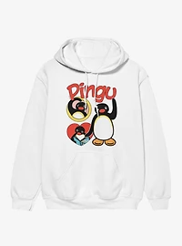 Pingu Heart Happy Waves Hoodie