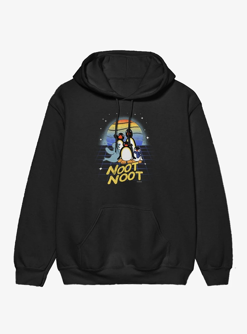 Pingu Noot Cartoon Sunrise Hoodie
