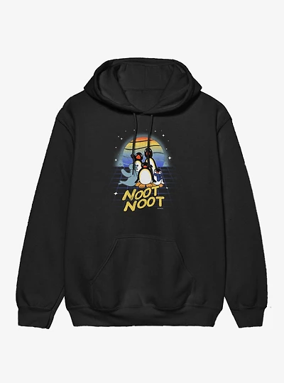 Pingu Noot Cartoon Sunrise Hoodie