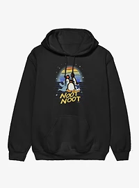 Pingu Noot Cartoon Sunrise Hoodie