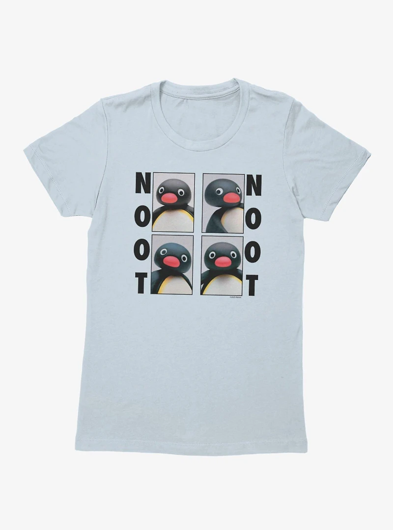 Pingu Noot 4 Square Womens T-Shirt