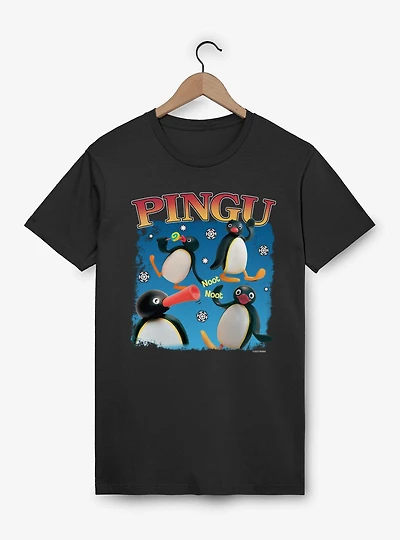 Pingu Action Noots And Happy Waves T-Shirt