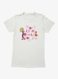 Disney Lizzie McGuire Don't Let The Smile Fool You Womens T-Shirt