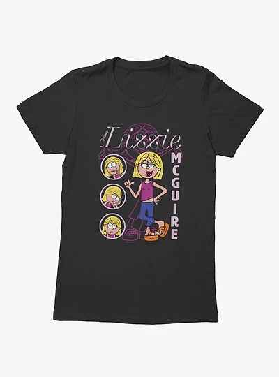 Disney Lizzie McGuire That?s Me Circle Of Emotions Womens T-Shirt