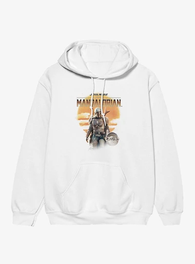 Star Wars The Mandalorian Sunrise Western Hoodie