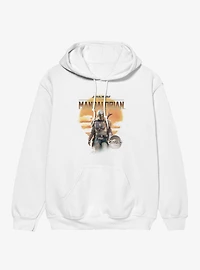 Star Wars The Mandalorian Sunrise Western Hoodie