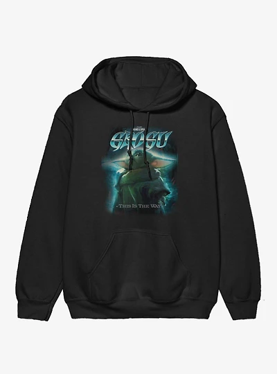Star Wars The Mandalorian Grogu Is Way Mystic Glow Hoodie