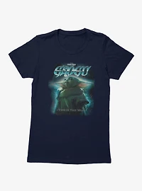 Star Wars The Mandalorian Grogu Is Way Mystic Glow Womens T-Shirt