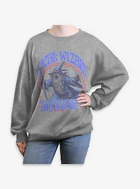 Local Wizard Womens Oversized Sweatshirt BoxLunch Exclusive
