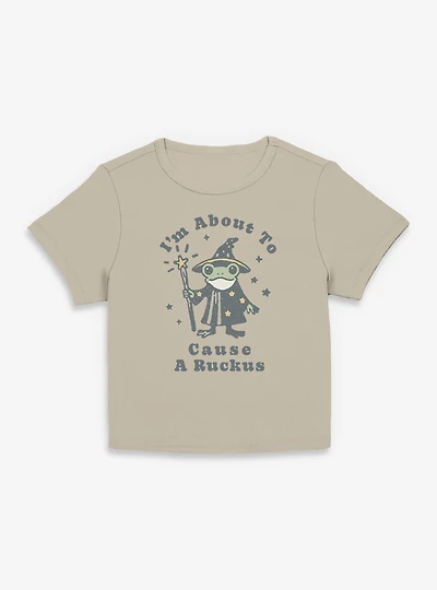 Frog Wizard Cause A Ruckus Womens Baby T-Shirt BoxLunch Exclusive