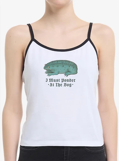 Frog Ponder At The Bog Womens Cami Tank Top BoxLunch Exclusive