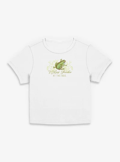 Ponder At The Bog Frog Womens Baby T-Shirt BoxLunch Exclusive
