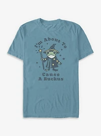 Frog Wizard Cause A Ruckus Garment Dye T-Shirt BoxLunch Exclusive