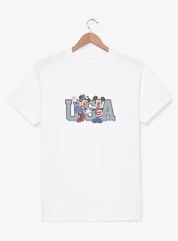 Disney Mickey Mouse & Minnie USA Duo Youth T-Shirt